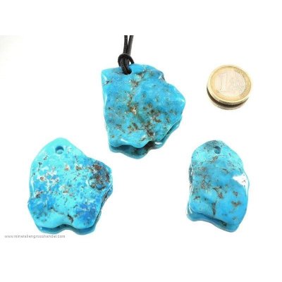 Ciondolo a forma libera in pietra naturale piccolo