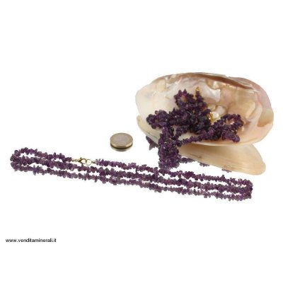Ametista a catena di schegge