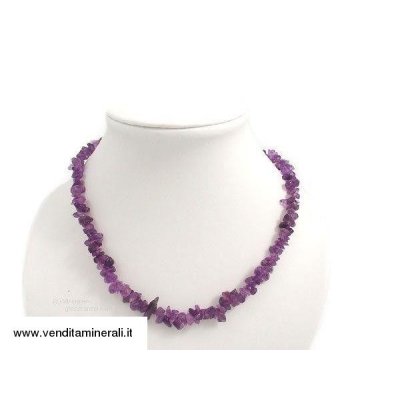 Ametista a catena di schegge
