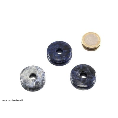 Sodalite a forma di ciambelle - 30 mm