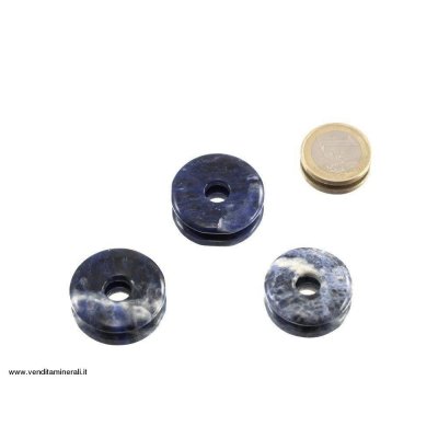 Sodalite a forma di ciambelle - 30 mm