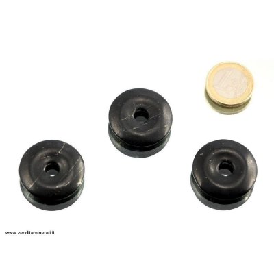 Shungite a forma di ciambelle - 30 mm