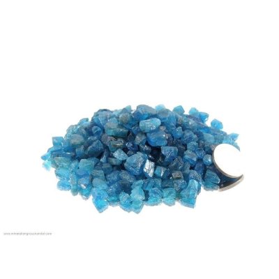 Gemma blu di apatite - 0,1 kg