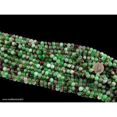 Filo catena a catena crisoprasio da 8 mm