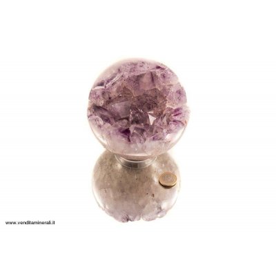 Palla di cristallo ametista