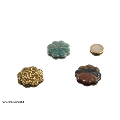 Incisione floreale - 3 pezzi