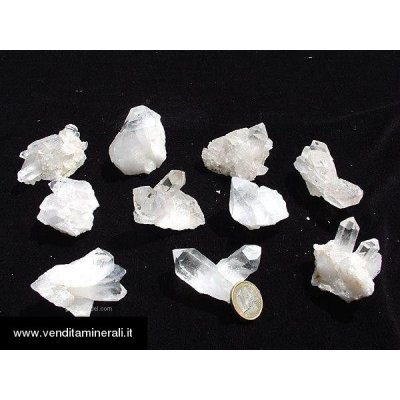 Agglomerati in cristallo di rocca qualita' A - mini 1 kg