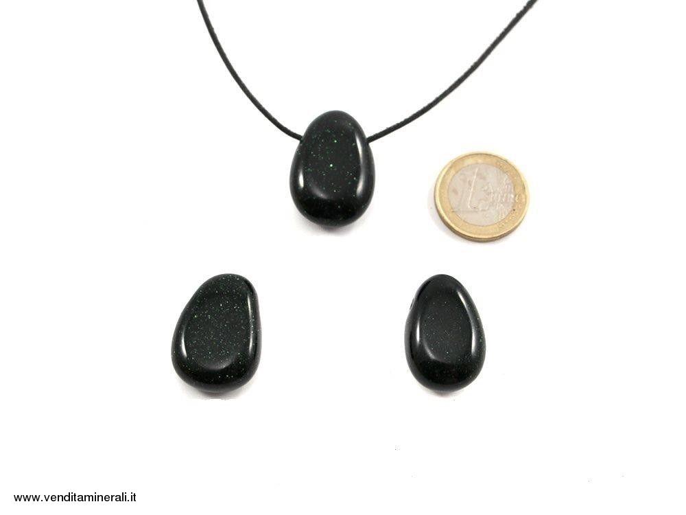 Ciondolo in gold river (synt.)