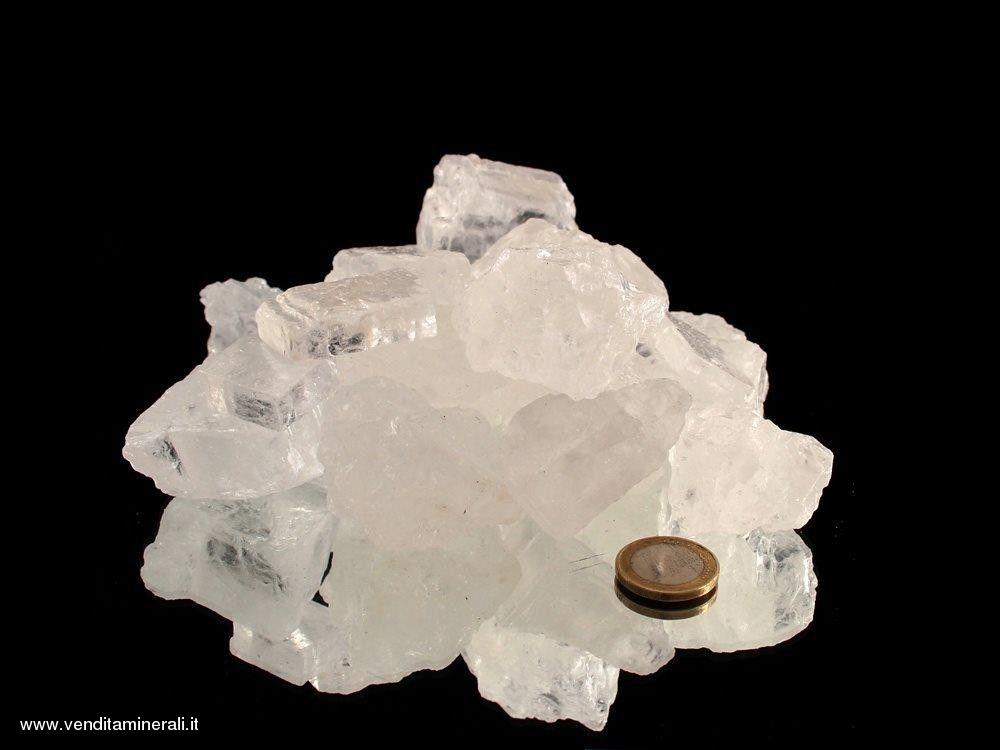 Halite - sale cristallino (2 - 5 cm) - 1 kg