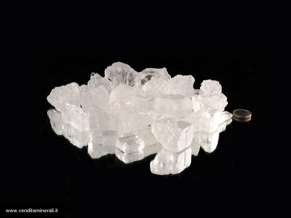 Halite - sale cristallino (2 - 5 cm) - 1 kg