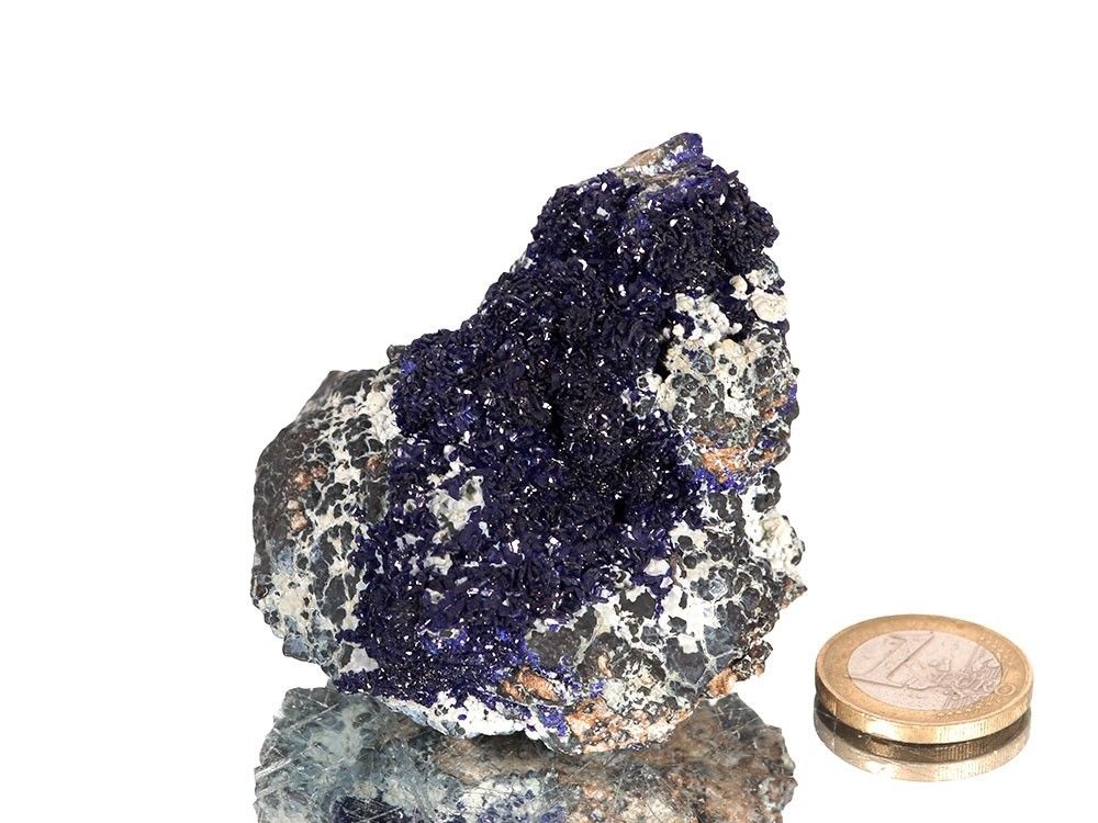 Cristallo di Azzurrite e Malachite