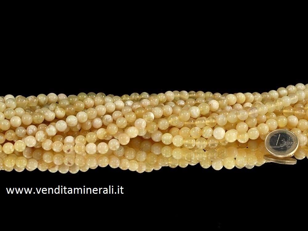 Collana in Opale da 8 mm di diametro