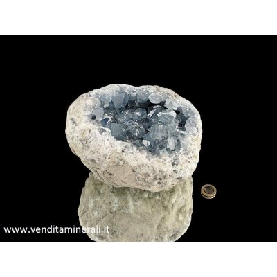 Druse di cristallo di Celestite