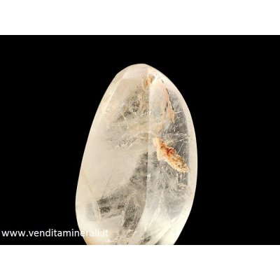 Cristallo di rocca a forma di fiamma