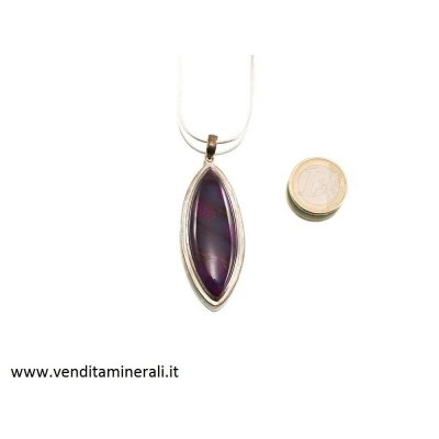 Ciondolo di Sugilite in argento 925