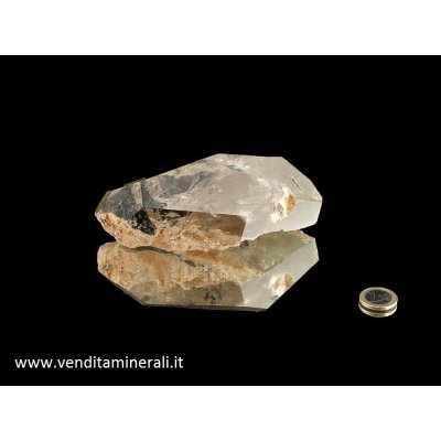 Cristallo di rocca: lucido a forma naturale