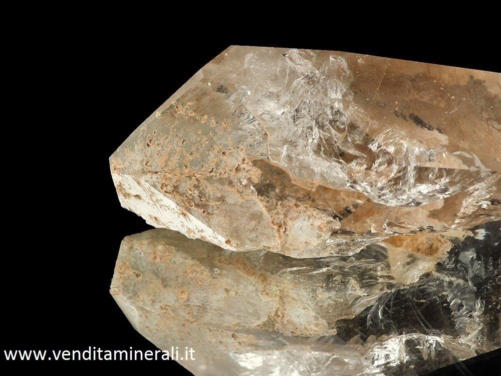 Cristallo di rocca: lucido a forma naturale