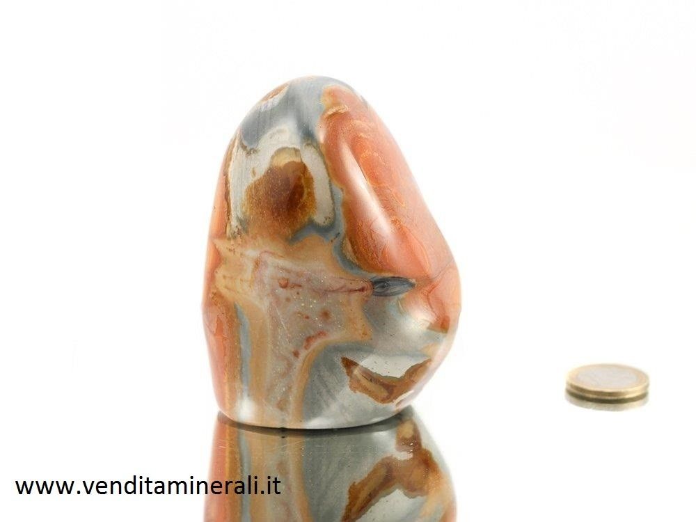 Diaspro policromatico a forma naturale