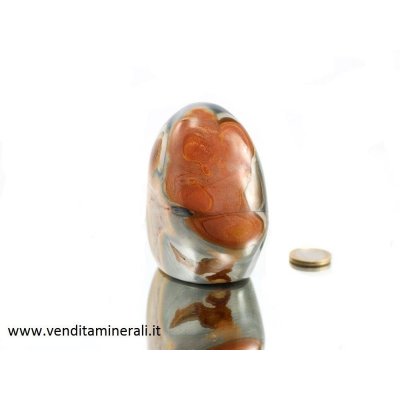 Diaspro policromatico a forma naturale