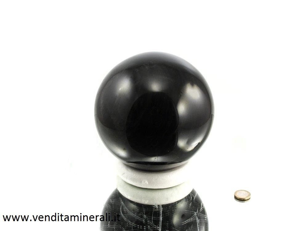 Sfera di ossidiana a stecca