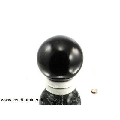 Sfera di ossidiana a stecca