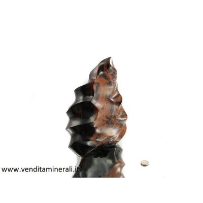 Mogano a forma di fiamma