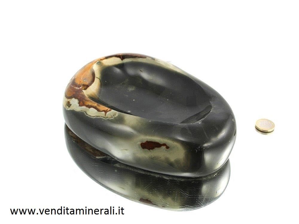 Guscio di diaspro policromatico