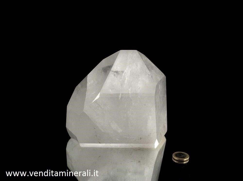 Cristallo di rocca massiccio e lucido