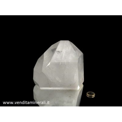 Cristallo di rocca massiccio e lucido