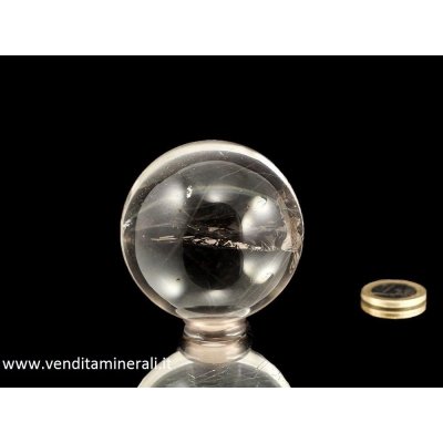 Sfera di cristallo di rocca - pura!