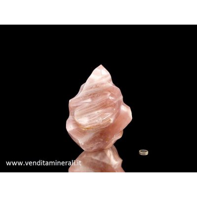 Fiamma di quarzo rosa