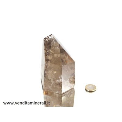 Quarzo fumoso - cristallo a misura di mano