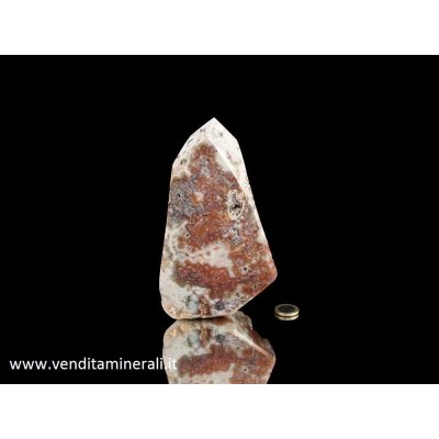 Calcedonia di oceano formato XL a forma naturale