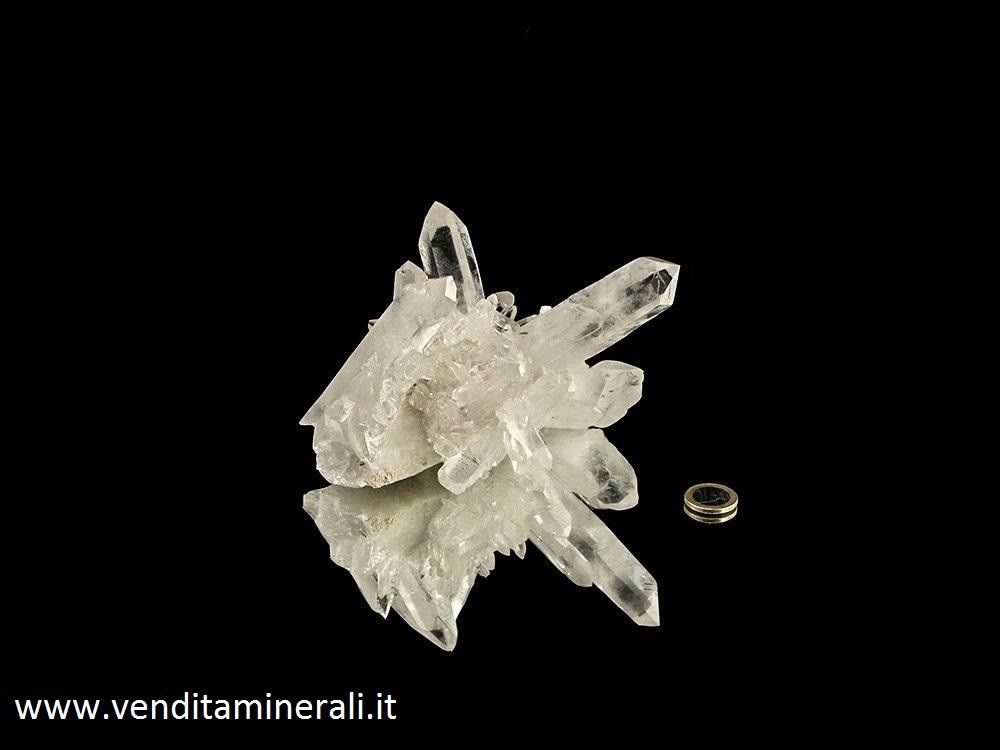 Gruppo di cristallo di rocca