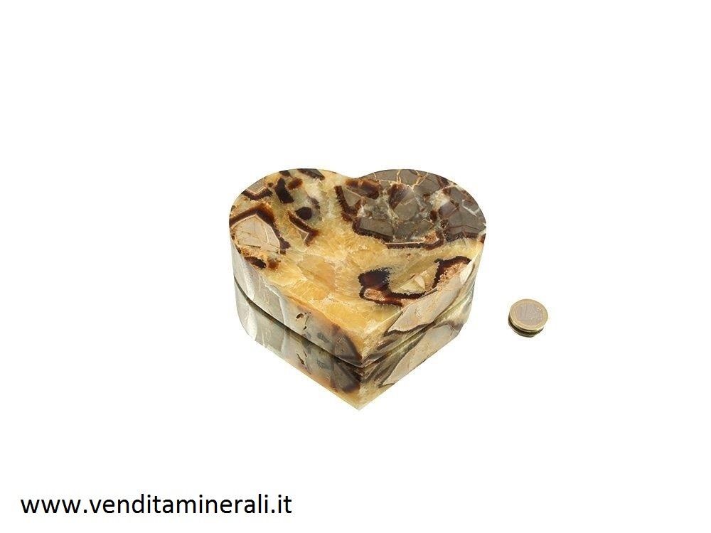 Guscio di Septaria 'cuore'