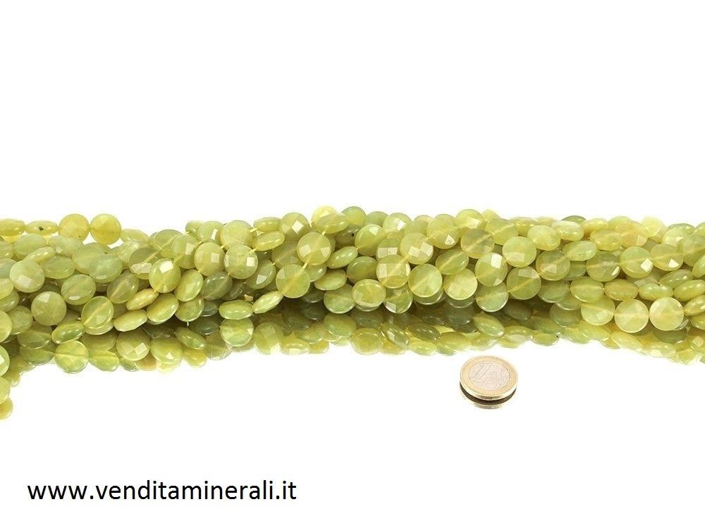 Collana  con sfaccettature a serpentina