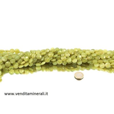 Collana con sfaccettature a serpentina