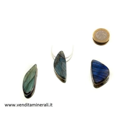 Ciondolo in labradorite AAA