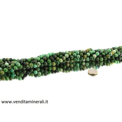Collana in oplale verde