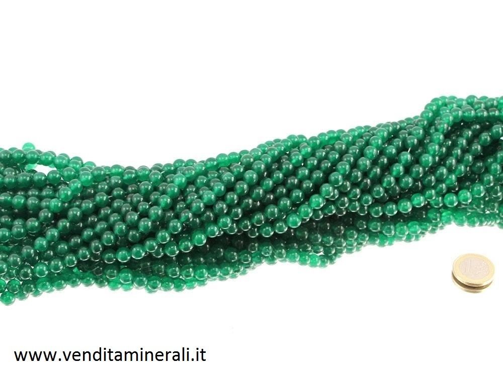 Collana color aventurine da 8 mm