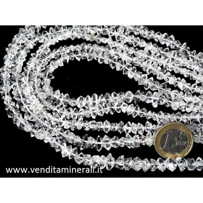 Collana di diamanti Herkimer