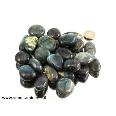 Pietre burattate di labradorite 0,5 kg