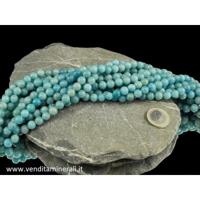 Collana in amazonite da 8 mm