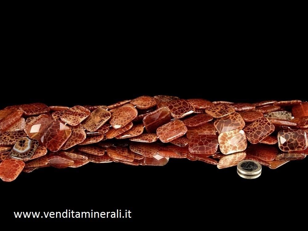 Collana in agata di serpente