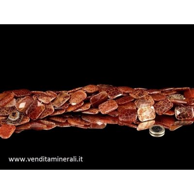 Collana in agata di serpente