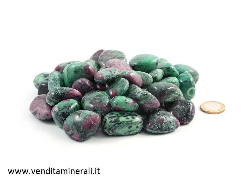 Pietre ruvide di zoisite 0,25 kg