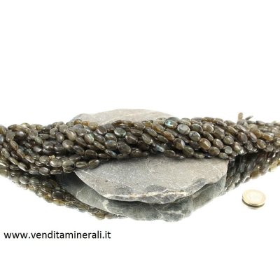 Catena di ellissi labradorite