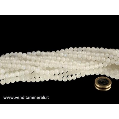Collana di moonstone 8 mm