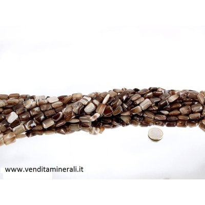 Collana rettangolare di Sardonyx