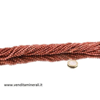 Collana 4 mm di thulite